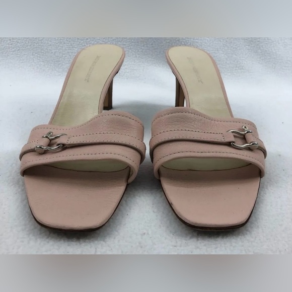Burberry Soft Pink Slides - Picture 1 of 6